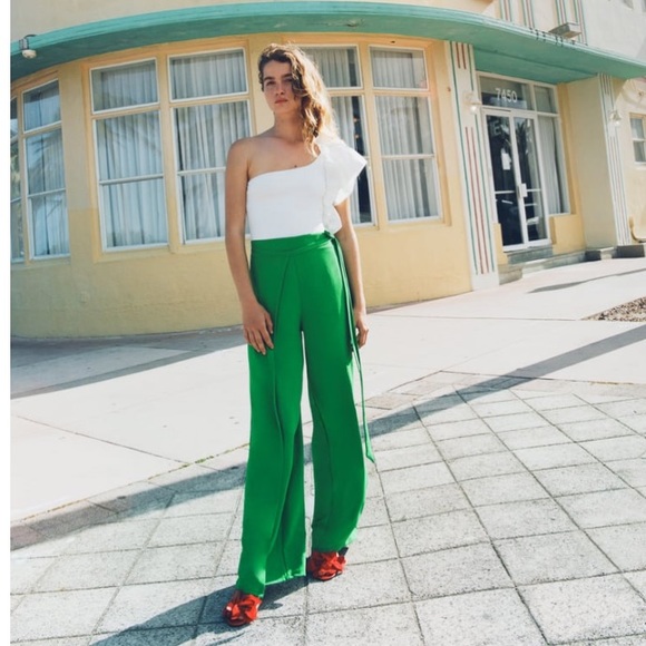 Zara Pants - Zara fluid pareo pants